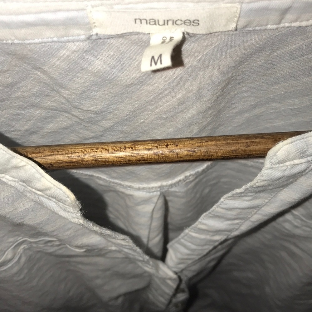 Maurice’s Button Down Sheer Blouse - image 2